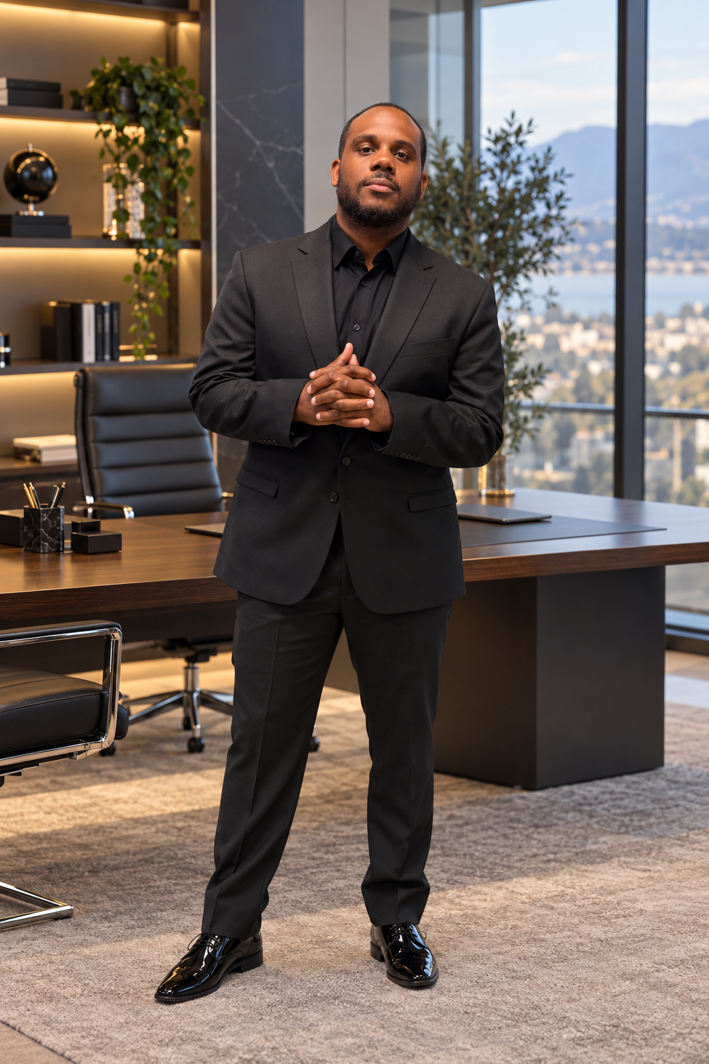 David Lamar standing in his office